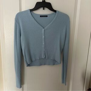 Brandy Melville Baby Blue Long Sleeve Tee
